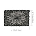 thumbnail image 3 of Skegnu Halloween Decorations Table Mat Kitchen Outdoor Decoration Halloween Knitted Black Placemat Lace for Halloween, 3 of 6