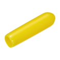 thumbnail image 1 of 20 Pcs Embouts en Caoutchouc 3mm(1/8 Pouces) ID Vinyle PVC Tube Rond Couvercle de Boulon Protecteur de Filetage Jaune, 1 of 5