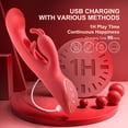 thumbnail image 6 of ESVOW Female Sex Toys Thrusting Rabbit Vibrator for Women with 7 Powerful Vibrations & 4 Flapping Modes, Waterproof Adult Toy, 6 of 7