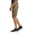 thumbnail image 4 of Wrangler® Men's and Big Men's Outdoor Performance Zip Cargo Short with UPF 50+, Sizes 30-48, 4 of 10