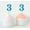 Blue, variant on Darling Souvenir, Number 3 Birthday Cupcake Toppers, Birthday/ Anniversary Party Dessert Decorations - Pack Of 20
