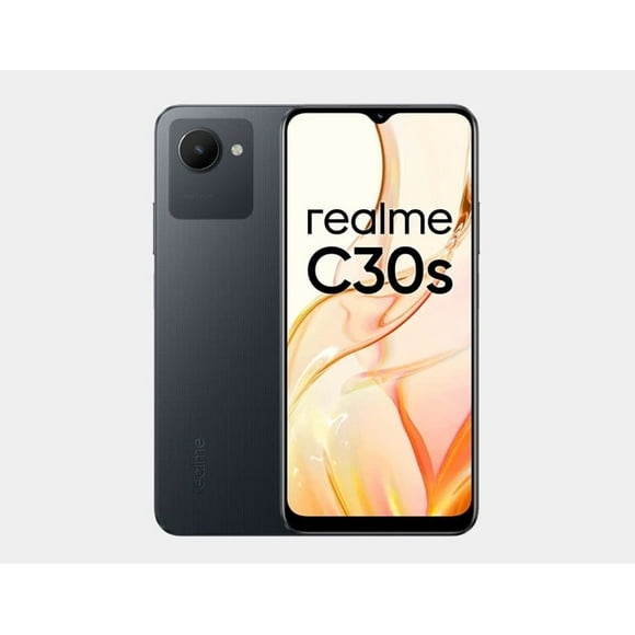 Smartphone Realme C30s Dual-SIM 32GB ROM 2GB RAM GSM desbloqueado Raya Negro