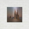 thumbnail image 3 of Luxe Metal Art 'Cathedral' by Dariusz Klimczak, Metal Wall Art, 24"x24", 3 of 8