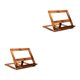 thumbnail image 1 of Naiovety Wooden Book Stand with Page Paper Holders Textbook Kitchen Clip Page madera 2Conjunto, 1 of 1