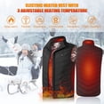 thumbnail image 2 of Lightweight Winter Warm Waistcoat Electric Heating Vest USB Charging Heated, 2 of 8