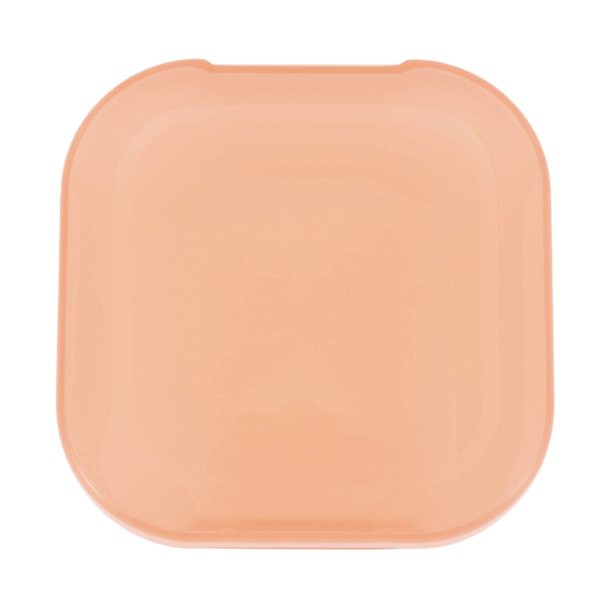 Unique Bargains Portable Transparent Retainer Case Braces Box 1 Pc Transparent Orange