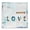 Choose Love Typography, variant on Stupell Industries Contemporary Colorful Choose Peach Phrase Canvas Art, 30 x 30, by Jamie MacDowell