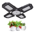 thumbnail image 3 of Luces de Cultivo Interior, 150 W Luz de Crecimiente Resistente A Alta Temperatura Eficiencia de Alta Luz 4 Lámparas para Jardín, 3 of 7