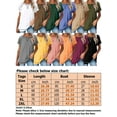 thumbnail image 2 of Uhndy Womens Summer Tunic Blouses Casual Short Sleeve Tops Shirts Lightweight Crew Neck Side Split T-Shirts Pullover-LQ, 2 of 4