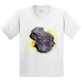 thumbnail image 3 of Inktastic Colorful Lurking Gator Youth T-Shirt, 3 of 5