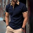 thumbnail image 2 of QIPOPIQ Polo pour Homme Coupe Ajustée Extensible Technique Liquidation, 2 of 6