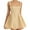 Champagne, variant on Women´s Summer Short Sling Dress Solid Color Sleeveless Backless Square Neck A-line Dress