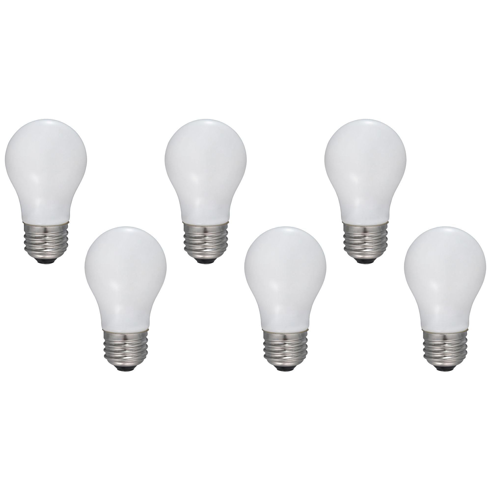 6-Pack 60W Equivalent Frosted 5W LED Standard A15 Bulbs Tesler 