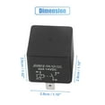 thumbnail image 3 of Unique Bargains JD2912 DC 12V Coil 40A 4 Pins SPST Vehicle Car Security Power Relay 10pcs, 3 of 3
