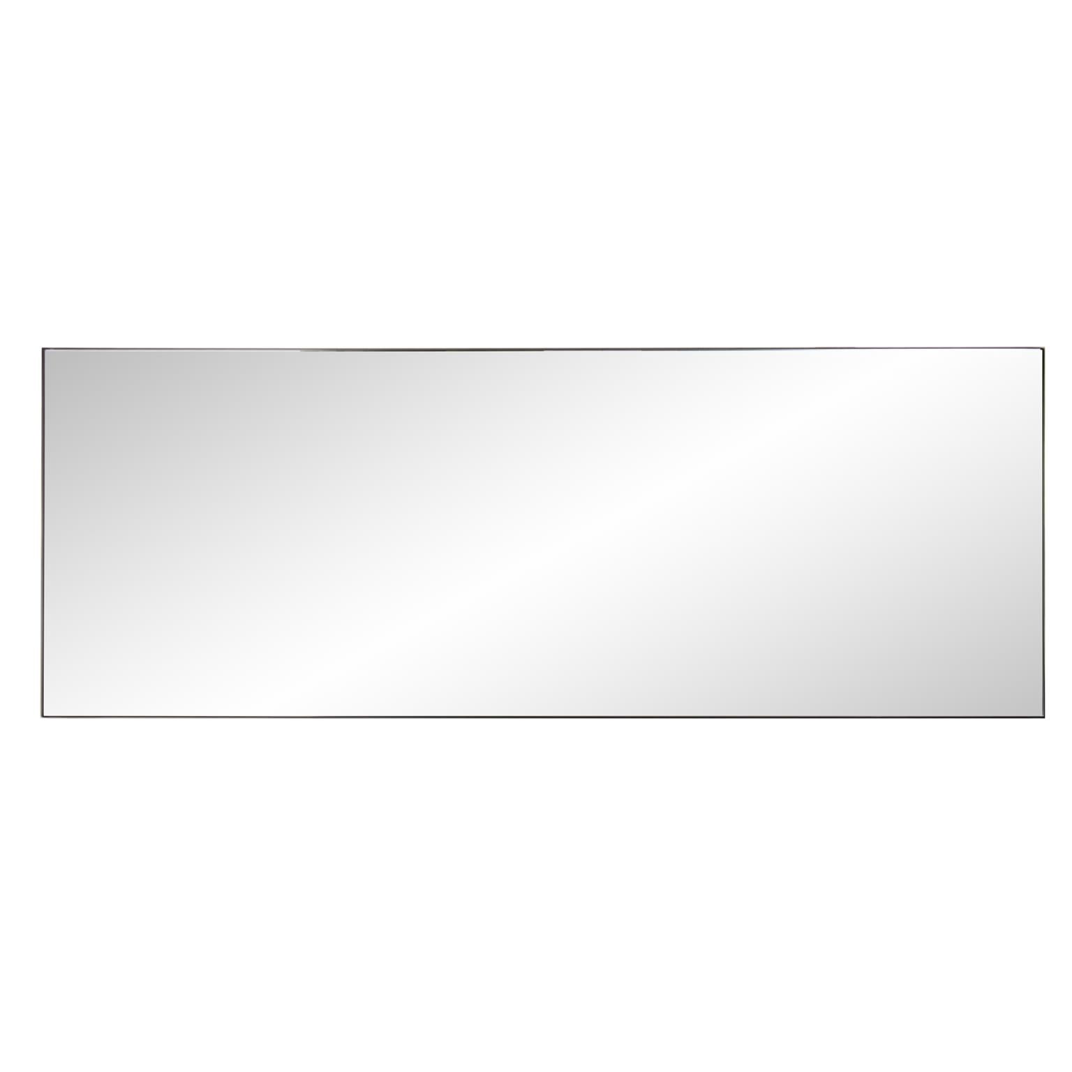 Tyler Dillon Stainless Steel Framed Wall Mirror, Van Buren Collection