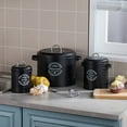 thumbnail image 4 of Binwennn Food Storage Chip Organization And Storage Take Out Containers with Lids Kitchen Storage Vegetable Storage Container Metal Storage Container Vintage Kitchen Vegetable Pots For Home, 4 of 6