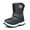 Black, variant on Kushyshoo Kids Snow Boots Waterproof Purple Star Girls Winter Boot Big Kid Size 1