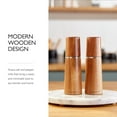 thumbnail image 3 of Cole & Mason Marlow Acacia Salt & Pepper Mill Gift Set, Wooden Brown, 3 of 7