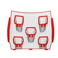 thumbnail image 4 of Red de lanzamiento de fútbol, ​​red de entrenamiento de sóftbol con 5 bolsillos para objetivos, para fútbol, ​​rugby, béisbol y sóftbol, 4 of 8