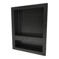 thumbnail image 1 of Redi Niche Double Recessed Shower Shelf - Black, Two Inner Shelves with Divider, 16-Inch Width x 20-Inch Height x 4-Inch Depth, 1 of 5