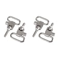 thumbnail image 2 of Langgg 1 Pair Sling Swivels Detach Swivels Stainless Portable Sling Loops for Camping 2Set, 2 of 6