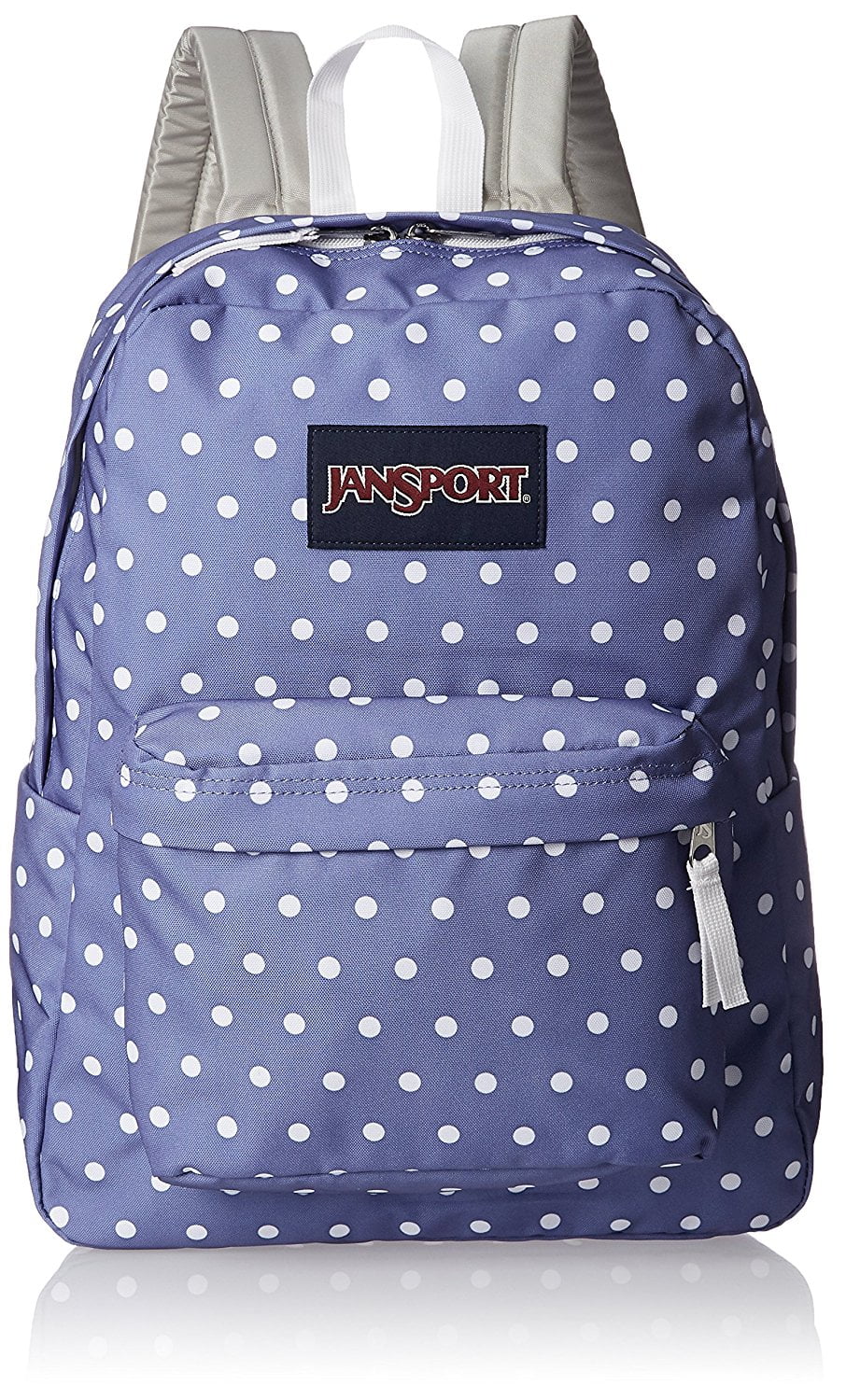JanSport Superbreak Backpack Bleached Denim / White Dot