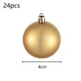 thumbnail image 2 of Kit de decoración para árbol de Navidad con bolas navideñas colgantes de 24 x 4 cm, 2 of 5