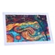 thumbnail image 2 of Pintura De Pared ANGGREK Pintura Abstracta sin marco Artesanías Coloridas para hogar sala de Estar 51.5x36.5cm, 2 of 5