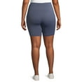 thumbnail image 4 of Under Control Women’s Adult Plus Active Seamless Bicycle Short With Phone Pockets Athletic Shorts, 4 of 7