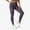 Purple, variant on SNKSDGM Flare Leggings for Women No Front Seam 28 Women's Push up Opaque Sports Gym Yoga Fitness Leggings High Waist Seamless Sports Leggings Lifting Leggings V Shaped Opaque Yoga Trousers