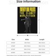 thumbnail image 4 of Flannel Blanket Twenty and One Music Pilots Nap Blanket Air Conditioning Blankets Couch Bed Office Blankets Soft and Cozy 50"X40", 4 of 6