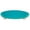 Turquoise Blue, variant on Hot Knobs HK1027-POA Turquoise Blue Oval Glass Cabinet Pull - Aluminum Post