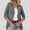 Grey, variant on DuoJiaJ Ladies Fashion Casual Solid Color Three Quarter Sleeve Sleeve Cardigan Short Small Coat Cardigan For Women Black