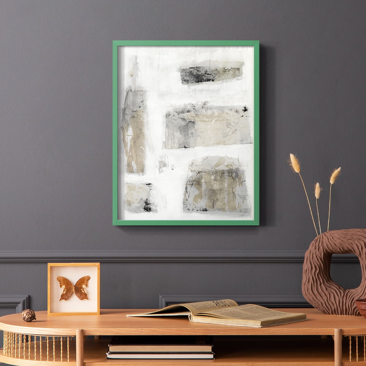 A Simple Love II V30 in Paper Solid Wood 11 x 14 Framed Print