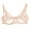 Hot Pink, variant on Women's Sheer Mesh Balconette Bra Non Padded Lace Unlined Underwire Bralettes Underwire Bras for Women Bras for Women No Underwire