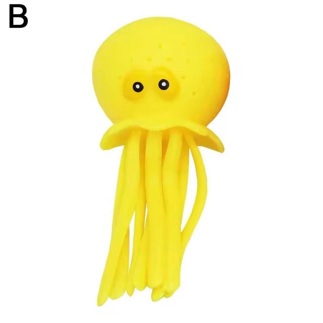 Octopus Squeezing Fun Creative Bathing Water Toys Absorb Water Octopus Decompression Spray Vent Octopus