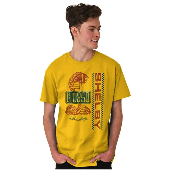 Shelby Racing GT 350 License Plate Men's Graphic T Shirt Tees Brisco Brands S