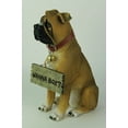thumbnail image 2 of DWK CORP World Of Wonders "Tyson" The Boxer Dog Garden Welcome Statue, 2 of 4