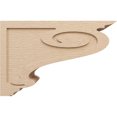 thumbnail image 3 of 12"W x 36"D x 24"H Classic Scroll Rough Cedar Woodgrain TimberThane Corbel, Primed Tan, 3 of 6