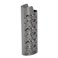 thumbnail image 1 of Funda De Metal Para Encendedor, Funda Protectora Con Patrón En Relieve De Estilo Vintage Con Ajuste Cómodo Y Seguro Para Encendedores Estándar, Longitud Compacta De 8 Cm, 1 of 7