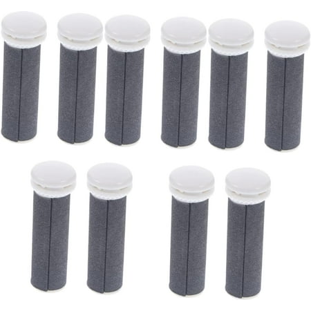 10 Pcs Foot Replacement Head Pedicure Wand for Feet Smooth Pedicure Wand Replacement Rollers Heads Foot File Electric E Tool Foot Sander Abs Electrical Tools Electronic