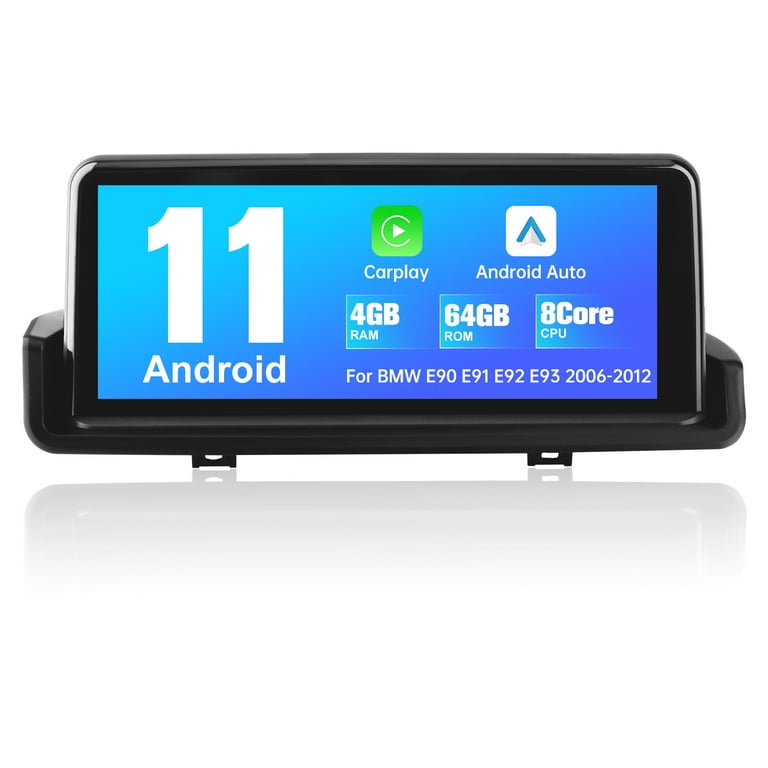 Autoradio multimédia Android 12 pour BMW Série 3 E90 E91 E92 E93