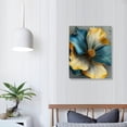 thumbnail image 4 of Creowell Ginkgo Leaves Canvas Wall Art Abstract Botanical Pictures Prints Plant Wall Decor Each Piece 16x20 in / 12x16 in, 4 of 5