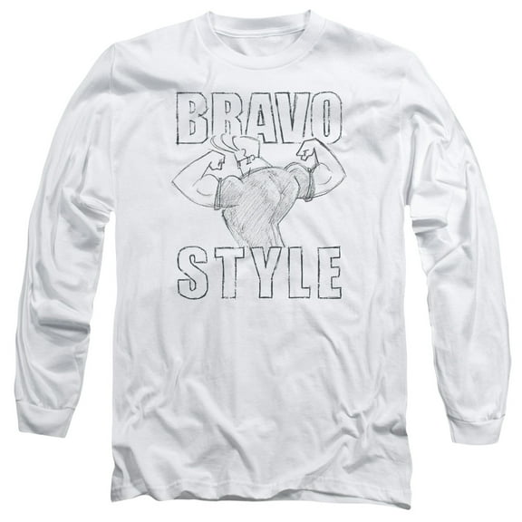 Johnny Bravo - Bravo Style - Long Sleeve Shirt - XXX-Large