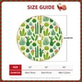 thumbnail image 4 of Kll Cactus Christmas Tree Skirt 30",Party Decorations Farmhouse For Christmas Decorations Holiday Party, 4 of 8