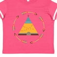 thumbnail image 4 of Inktastic Tribal Arrow Native Teepee Boys or Girls Toddler T-Shirt, 4 of 5