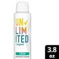 thumbnail image 2 of Degree Unlimited Long Lasting Antiperspirant Deodorant Dry Spray, Fresh, 3.8 oz, 2 of 13