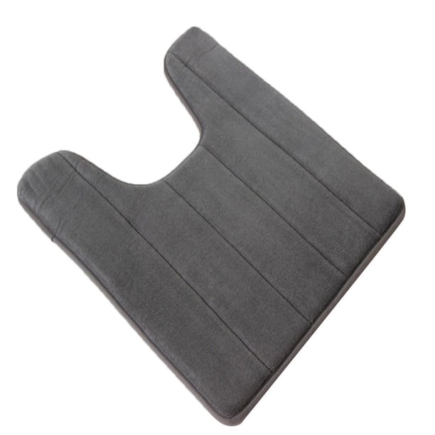 Alfombra de baño de algodón con memoria tipo U Alfombra de baño elástica antideslizante seitruly JJ6814-17