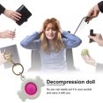 thumbnail image 3 of Mini Fidget Dimple Toy, New Designed Dimple Fidget Hand Toy, Dimple Stress Relief Toy Keychain, Portable Handheld Decompression Sensory Bubble Push Pop Toy for Adult Children (#23), 3 of 5