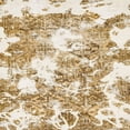 thumbnail image 1 of Ahgly Company Machine Washable Indoor Square Abstract Wheat Beige Area Rugs, 8' Square, 1 of 7